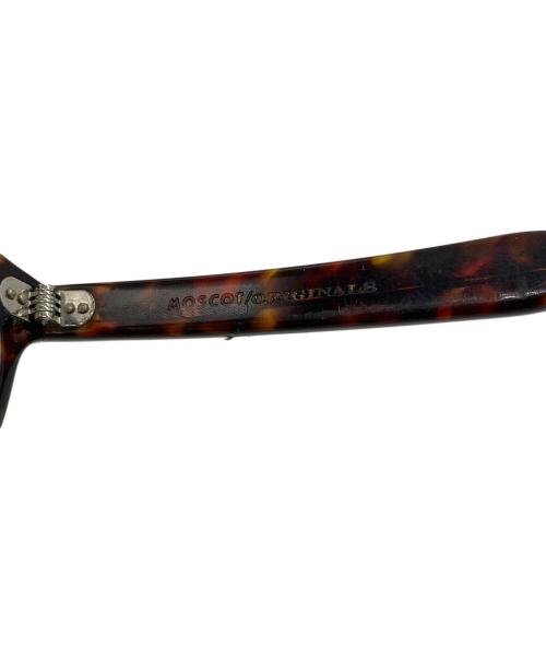 MOSCOT（モスコット）MOSCOT (モスコット) 伊達眼鏡 	LEMTOSH ブラウン×ブラック サイズ:46□24-145の古着・服飾アイテム