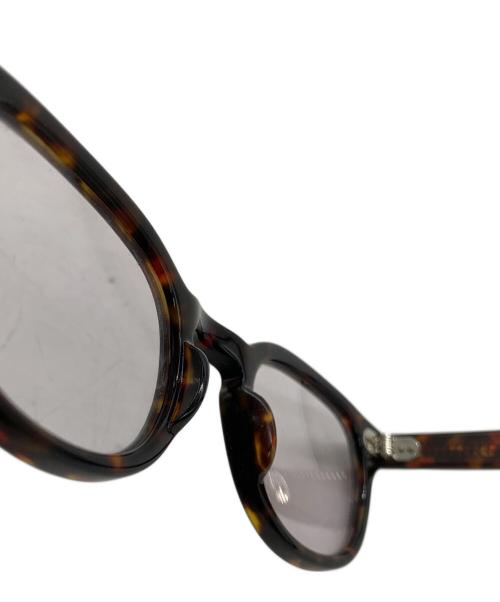 MOSCOT（モスコット）MOSCOT (モスコット) 伊達眼鏡 	LEMTOSH ブラウン×ブラック サイズ:46□24-145の古着・服飾アイテム