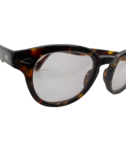 MOSCOT（モスコット）MOSCOT (モスコット) 伊達眼鏡 	LEMTOSH ブラウン×ブラック サイズ:46□24-145の古着・服飾アイテム