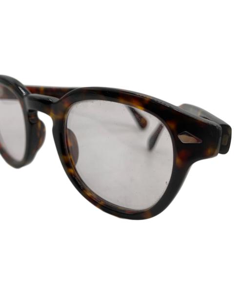 MOSCOT（モスコット）MOSCOT (モスコット) 伊達眼鏡 	LEMTOSH ブラウン×ブラック サイズ:46□24-145の古着・服飾アイテム