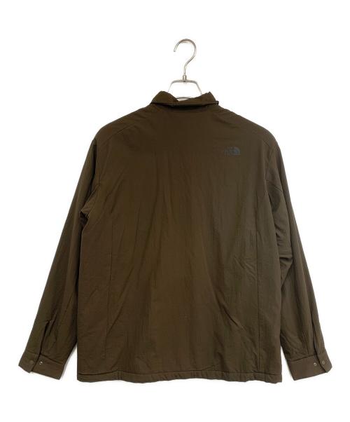 THE NORTH FACE（ザ ノース フェイス）THE NORTH FACE (ザ ノース フェイス) フェイスオクトーバーミッドシャツ カーキ サイズ:Lの古着・服飾アイテム