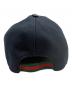 中古・古着 GUCCI (グッチ) キャップ ブラック：12000円