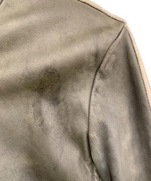 Schott（ショット）Schott (ショット) クラシックレザージャケット グリーン サイズ:Sの古着・服飾アイテム