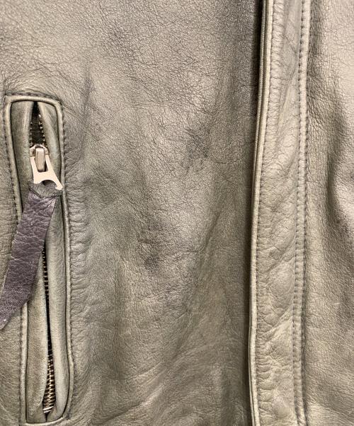 Schott（ショット）Schott (ショット) クラシックレザージャケット グリーン サイズ:Sの古着・服飾アイテム