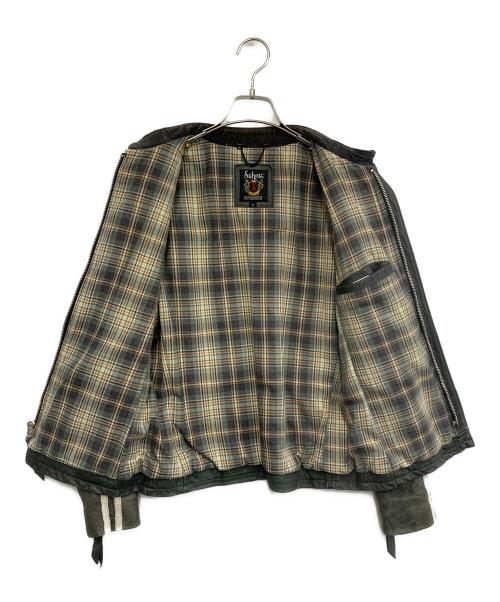 Schott（ショット）Schott (ショット) クラシックレザージャケット グリーン サイズ:Sの古着・服飾アイテム