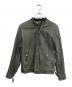 Schott（ショット）の古着「クラシックレザージャケット」｜グリーン