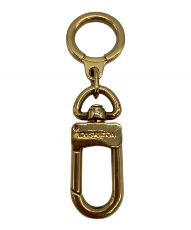 【鑑定済】Louis Vuitton レザー キーリング LOUIS VUITTON ルイヴィトン LVサークルキーホルダー キーリング