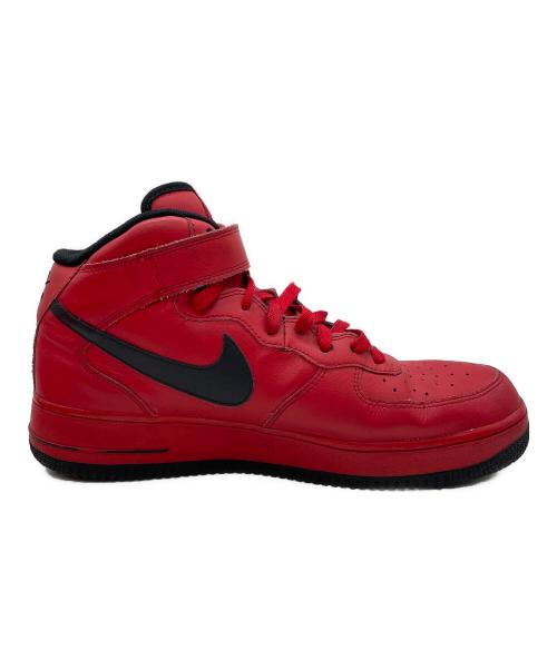 NIKE（ナイキ）NIKE (ナイキ)  AIR FORCE 1 レッド×ブラック サイズ:29の古着・服飾アイテム