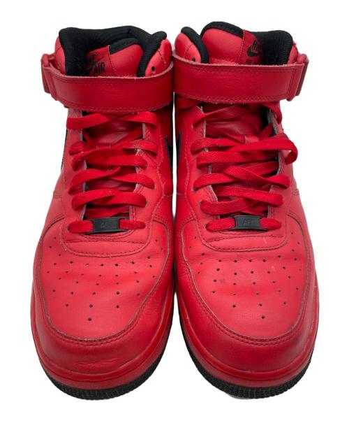 NIKE（ナイキ）NIKE (ナイキ)  AIR FORCE 1 レッド×ブラック サイズ:29の古着・服飾アイテム
