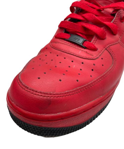NIKE（ナイキ）NIKE (ナイキ)  AIR FORCE 1 レッド×ブラック サイズ:29の古着・服飾アイテム