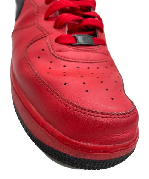 NIKE（ナイキ）NIKE (ナイキ)  AIR FORCE 1 レッド×ブラック サイズ:29の古着・服飾アイテム