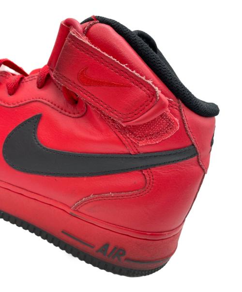 NIKE（ナイキ）NIKE (ナイキ)  AIR FORCE 1 レッド×ブラック サイズ:29の古着・服飾アイテム