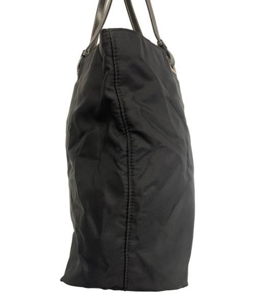 PRADA（プラダ）PRADA (プラダ) ナイロントートバッグ ブラックの古着・服飾アイテム