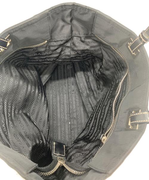 PRADA（プラダ）PRADA (プラダ) ナイロントートバッグ ブラックの古着・服飾アイテム