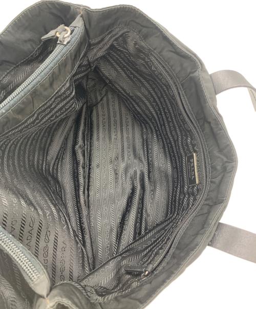 PRADA（プラダ）PRADA (プラダ) ナイロントートバッグ ブラックの古着・服飾アイテム