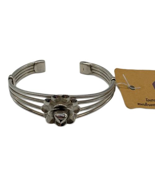 KULTHORN（KULTHORN）KULTHORN (KULTHORN) バングル シルバーの古着・服飾アイテム