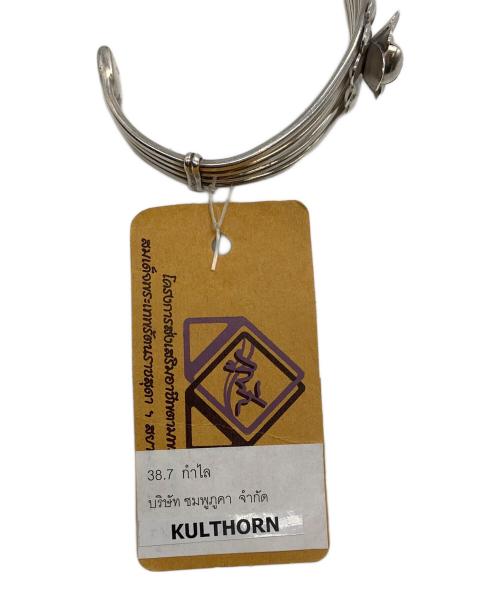 KULTHORN（KULTHORN）KULTHORN (KULTHORN) バングル シルバーの古着・服飾アイテム