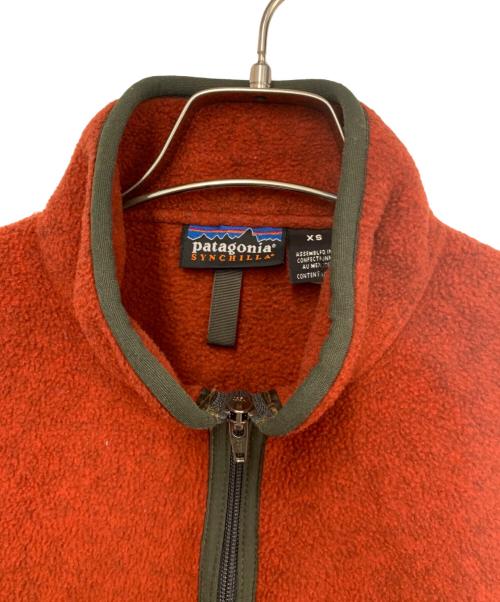 Patagonia（パタゴニア）Patagonia (パタゴニア) シンチラフリース プルオーバー レッド サイズ:XSの古着・服飾アイテム