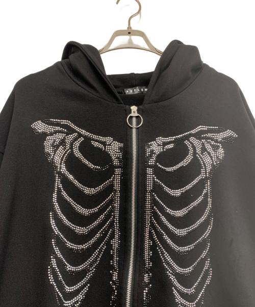 REFLEM（レフレム）REFLEM (レフレム) ジップパーカー ブラック サイズ:FREEの古着・服飾アイテム