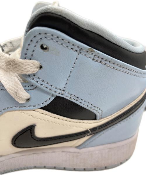 NIKE（ナイキ）NIKE (ナイキ) GS Air Jordan 1 Mid スカイブルー サイズ:24.5の古着・服飾アイテム