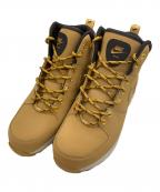 NIKEナイキ）の古着「マノア レザー」｜ブラウン×ホワイト