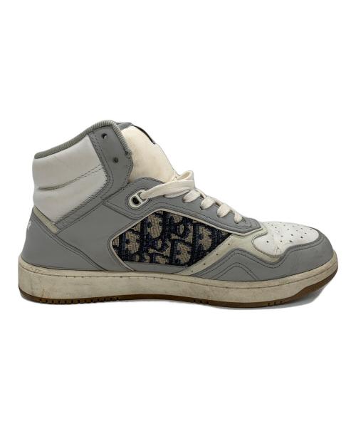 Dior（ディオール）Dior (ディオール) ハイカットスニーカー グレー サイズ:42の古着・服飾アイテム