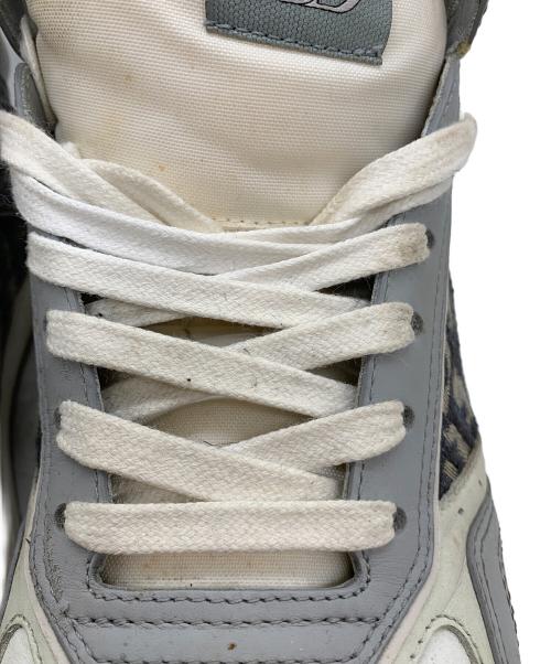 Dior（ディオール）Dior (ディオール) ハイカットスニーカー グレー サイズ:42の古着・服飾アイテム