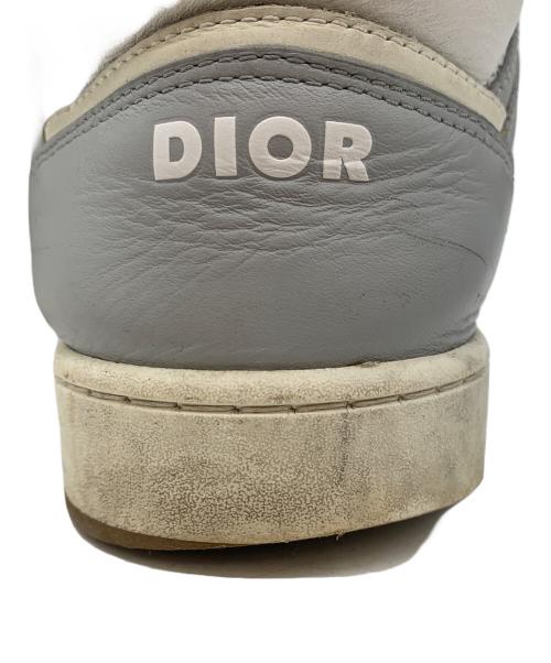 Dior（ディオール）Dior (ディオール) ハイカットスニーカー グレー サイズ:42の古着・服飾アイテム