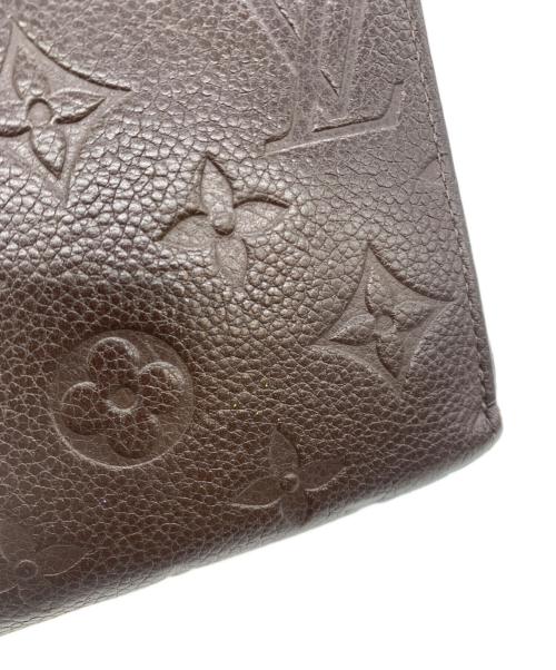 LOUIS VUITTON（ルイ ヴィトン）LOUIS VUITTON (ルイ ヴィトン) ラウンドファスナー財布 ブラウンの古着・服飾アイテム