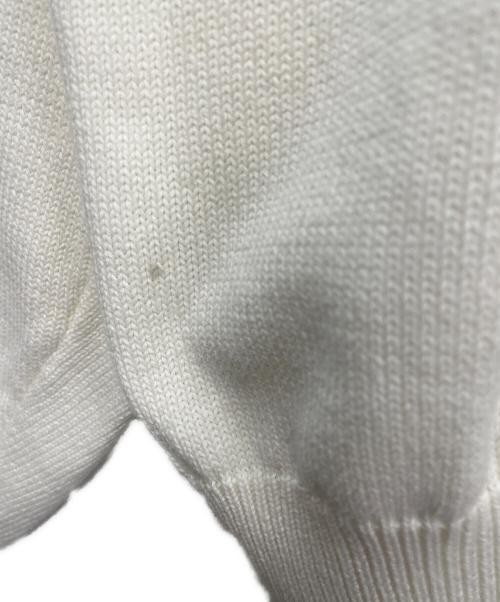 stussy（ステューシー）stussy (ステューシー) 厚手ニット ホワイト サイズ:Lの古着・服飾アイテム