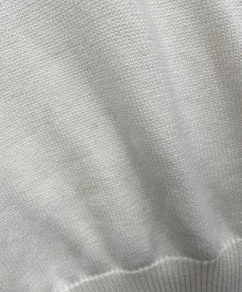 stussy（ステューシー）stussy (ステューシー) 厚手ニット ホワイト サイズ:Lの古着・服飾アイテム