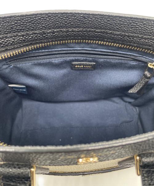 COLE HAAN（コールハーン）COLE HAAN (コールハーン) ハンドバッグ アイボリー×ブラックの古着・服飾アイテム