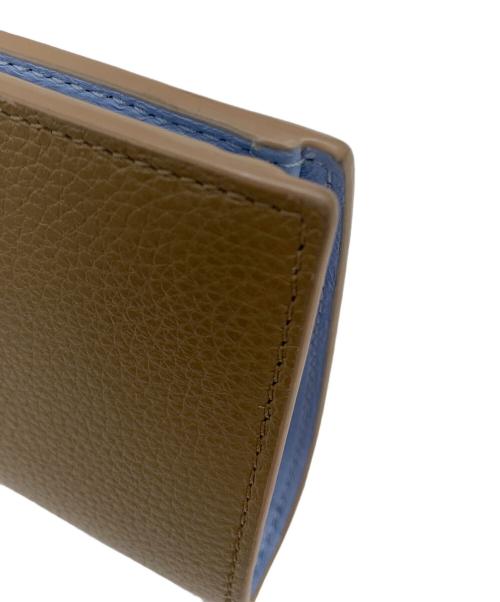 MARNI（マルニ）MARNI (マルニ) 2つ折り財布 ブラウンの古着・服飾アイテム