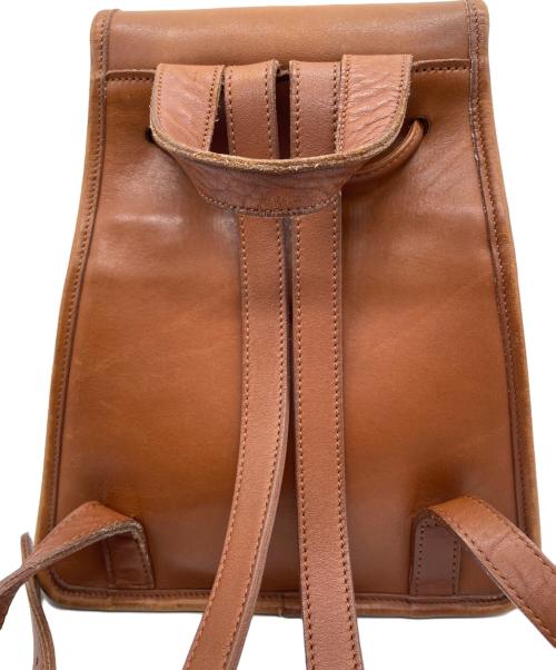 COACH（コーチ）COACH (コーチ) レザーリュック ブラウンの古着・服飾アイテム