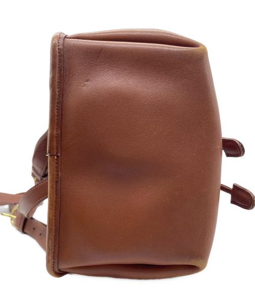 COACH（コーチ）COACH (コーチ) レザーリュック ブラウンの古着・服飾アイテム