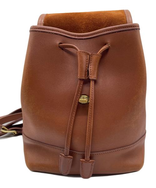COACH（コーチ）COACH (コーチ) レザーリュック ブラウンの古着・服飾アイテム