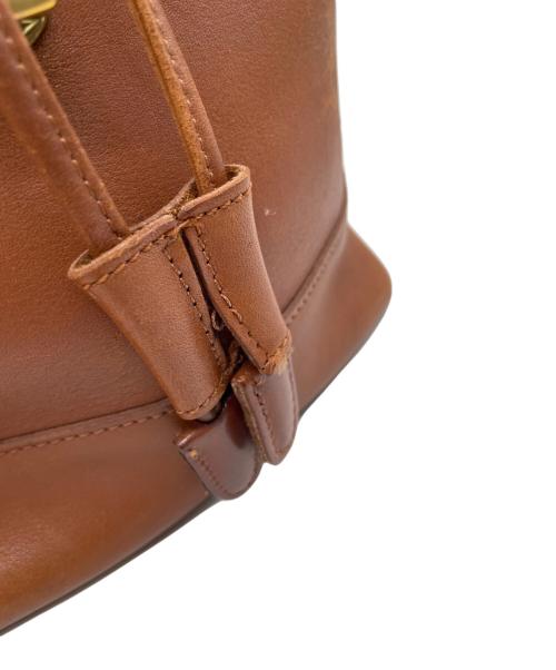 COACH（コーチ）COACH (コーチ) レザーリュック ブラウンの古着・服飾アイテム