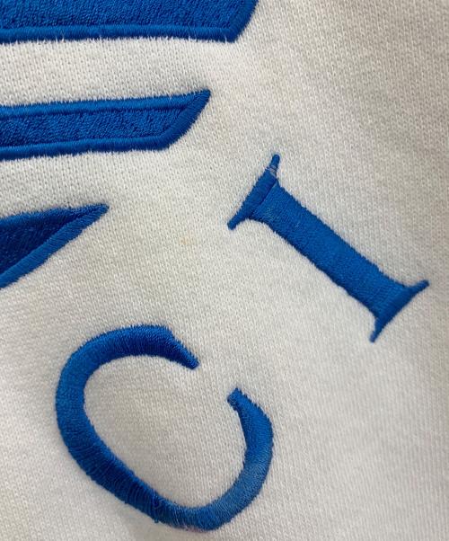 GUCCI（グッチ）GUCCI (グッチ) adidas (アディダス) パーカー ホワイト×ブルー サイズ:XXSの古着・服飾アイテム