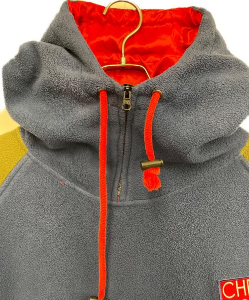 CL-95 Inc（シーエル95インク）CL-95 Inc (シーエル95インク) フリースジャケット ネイビー×グリーン サイズ:FREEの古着・服飾アイテム