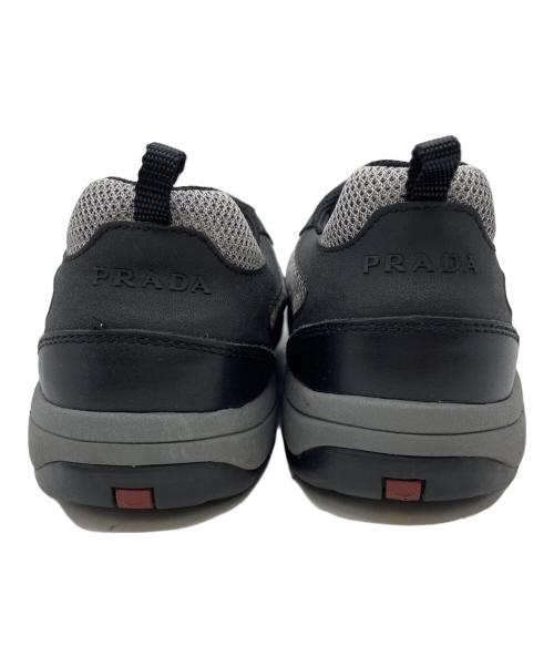 PRADA SPORTS（プラダスポーツ）PRADA SPORTS (プラダスポーツ) スニーカー グレー×ブラック サイズ:7　1/2の古着・服飾アイテム