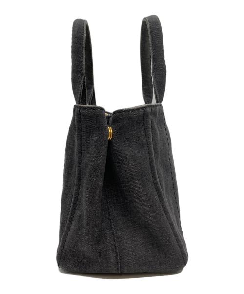 PRADA（プラダ）PRADA (プラダ) カナパ2WAYショルダーバッグ グレーの古着・服飾アイテム