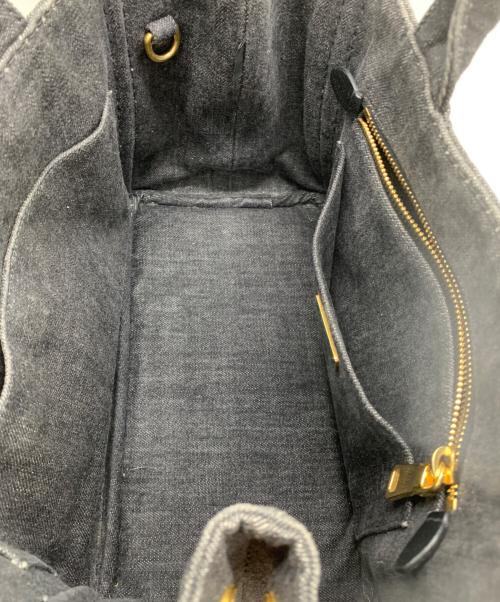 PRADA（プラダ）PRADA (プラダ) カナパ2WAYショルダーバッグ グレーの古着・服飾アイテム
