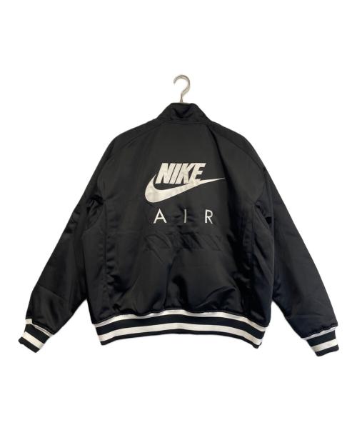 NIKE（ナイキ）NIKE (ナイキ) Air Varsity JKT Black ブラック×ホワイト サイズ:Lの古着・服飾アイテム