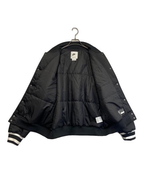 NIKE（ナイキ）NIKE (ナイキ) Air Varsity JKT Black ブラック×ホワイト サイズ:Lの古着・服飾アイテム