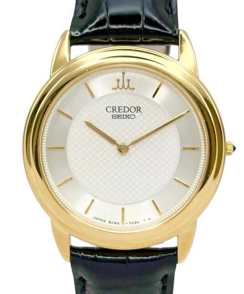 SEIKO（セイコー）SEIKO (セイコー) CREDOR クレドール Ref.8J80-7020 34mm シルバー文字盤 シルバーダイヤル サイズ:34mm/14.5cm-18cmの古着・服飾アイテム