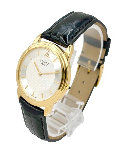 SEIKO（セイコー）SEIKO (セイコー) CREDOR クレドール Ref.8J80-7020 34mm シルバー文字盤 シルバーダイヤル サイズ:34mm/14.5cm-18cmの古着・服飾アイテム
