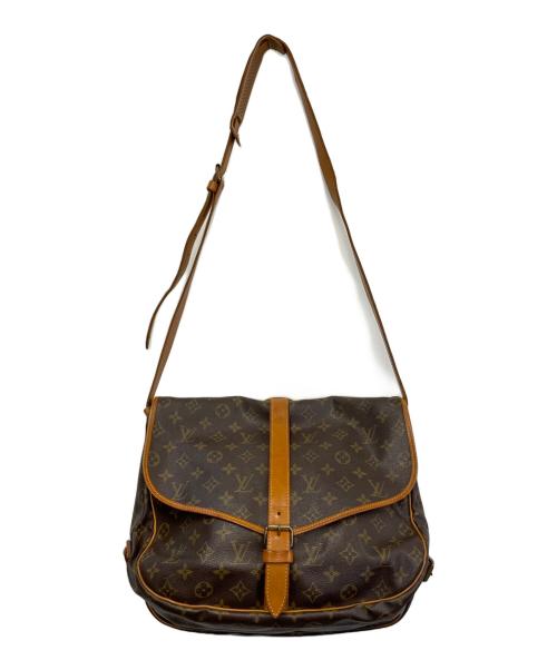 LOUIS VUITTON（ルイ ヴィトン）LOUIS VUITTON (ルイ ヴィトン) ショルダーバッグ ブラウンの古着・服飾アイテム
