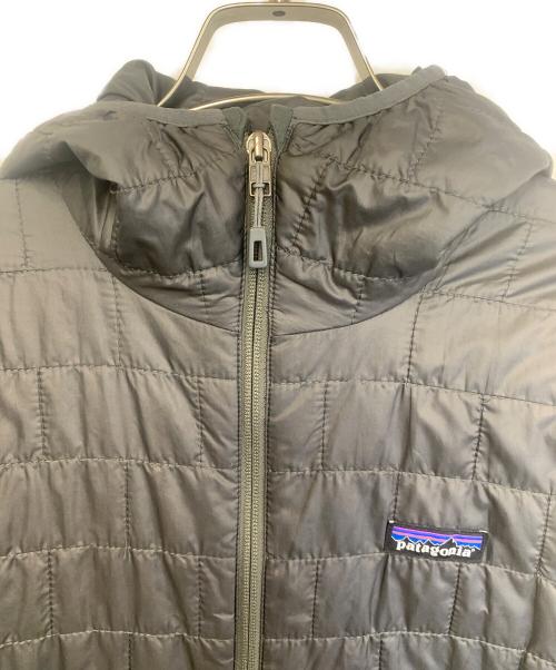 Patagonia（パタゴニア）Patagonia (パタゴニア) ナノパフフーディ グレー サイズ:Mの古着・服飾アイテム