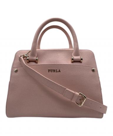 中古・古着通販】FURLA (フルラ) 2WAYハンドバッグ ピンク｜ブランド
