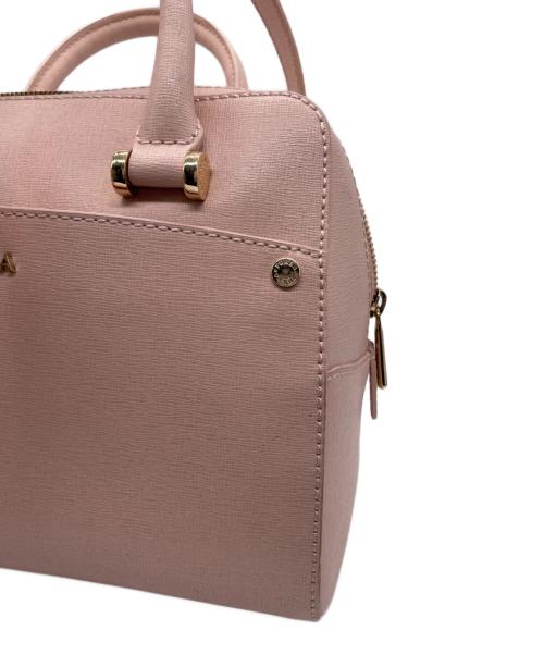 FURLA（フルラ）FURLA (フルラ) 2WAYハンドバッグ ピンクの古着・服飾アイテム